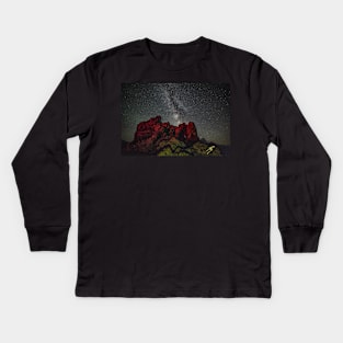 Nightscape of Vulcan Kids Long Sleeve T-Shirt